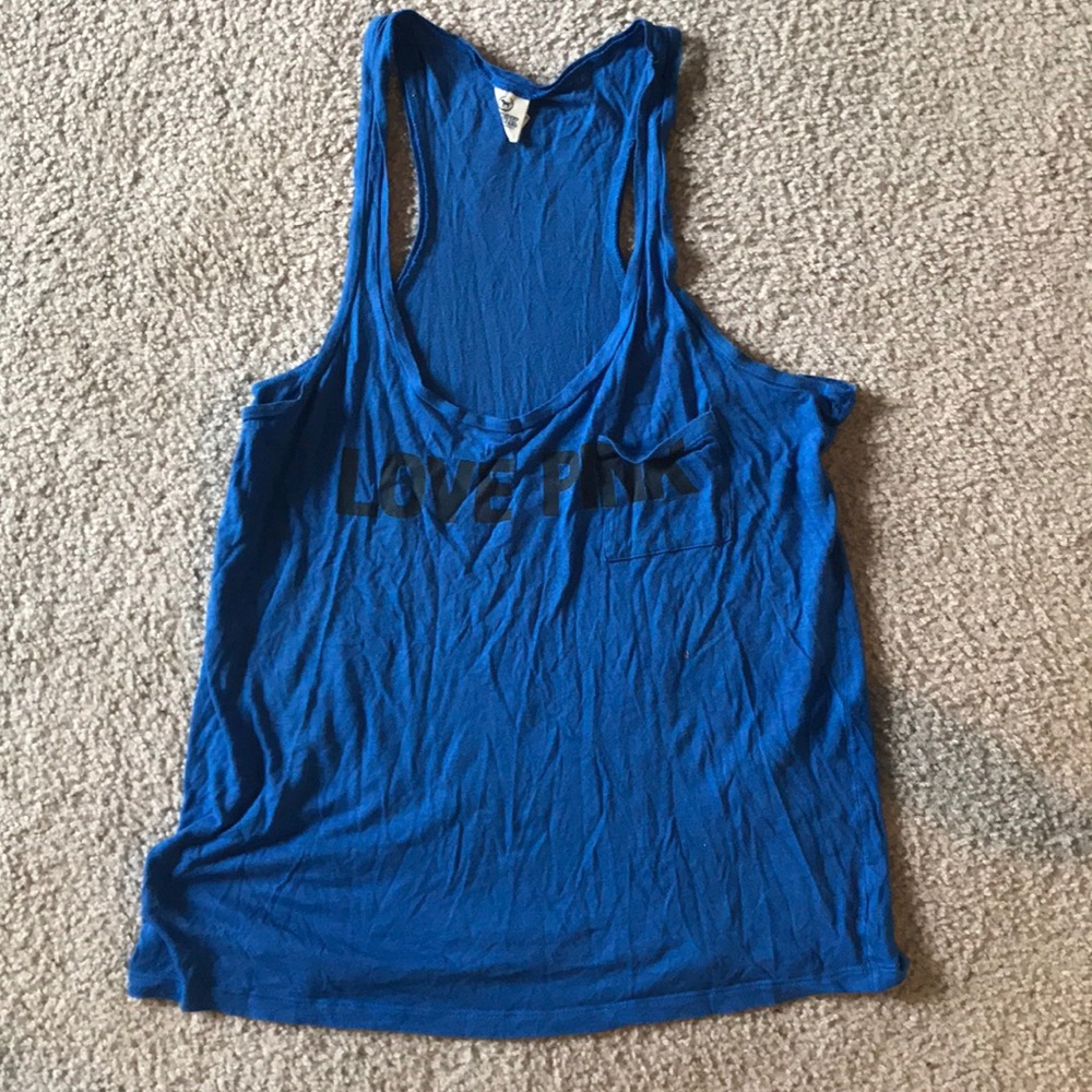 Victoria’s Secret PINK Blue Tank Top
